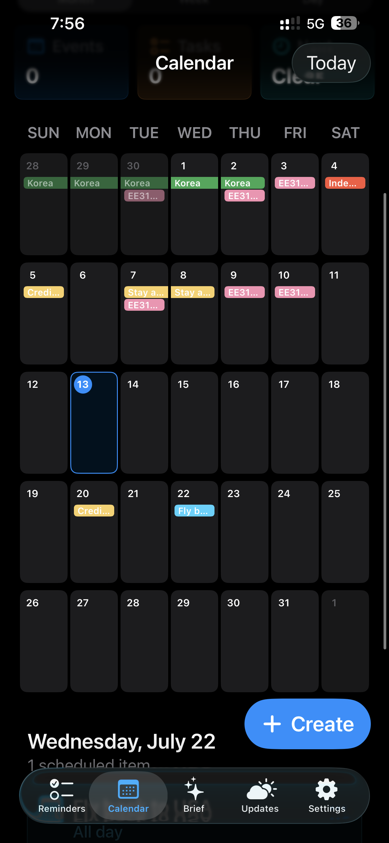 Eddie Calendar on July 13, 2026